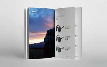 JEEP眼鏡畫冊設(shè)計