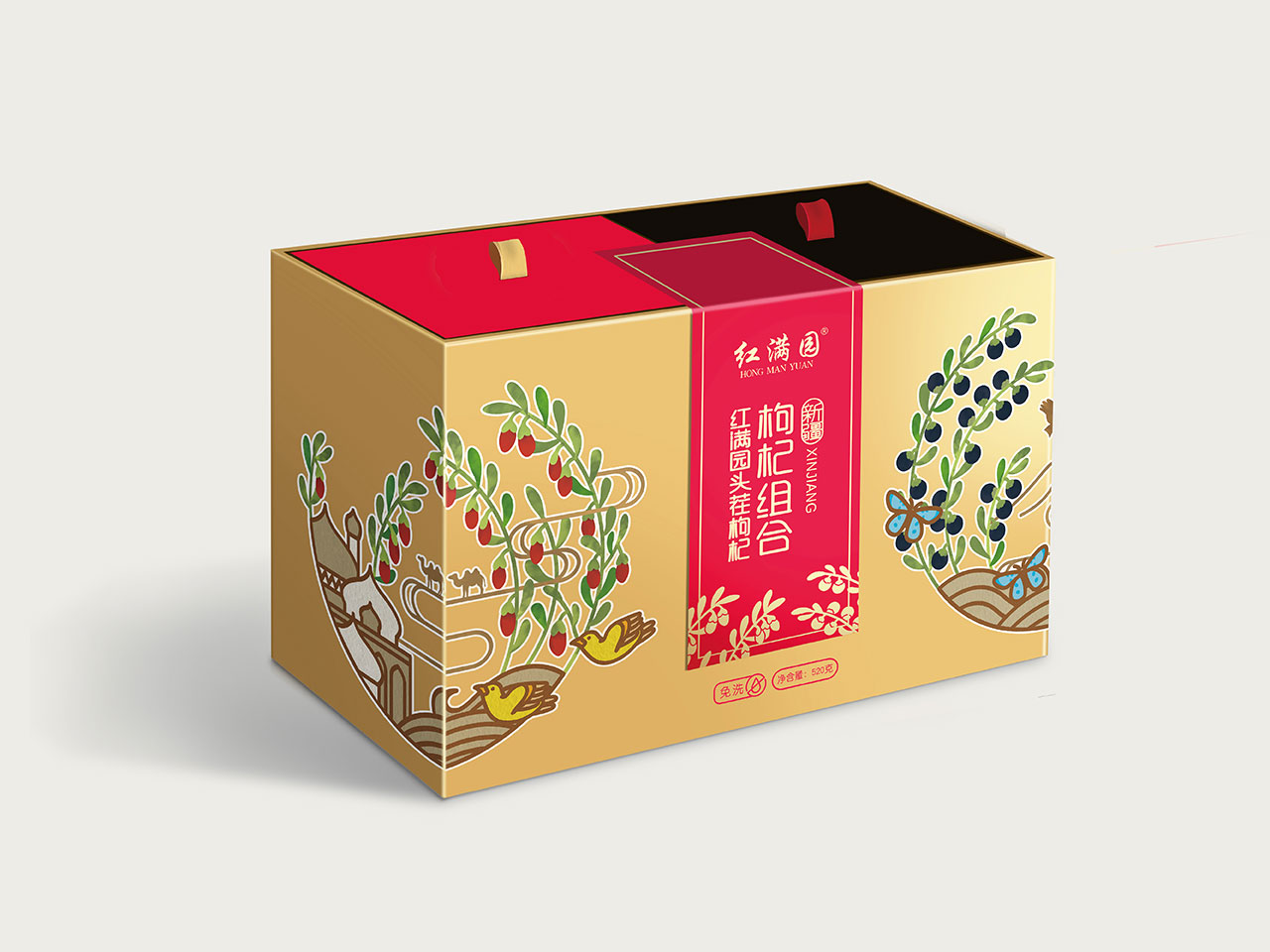 紅滿園包裝盒
