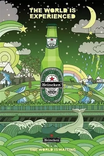 趣味橫生的Heineken啤酒