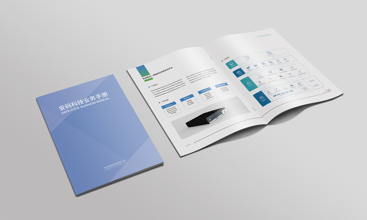 安碼科技業(yè)務手冊設計